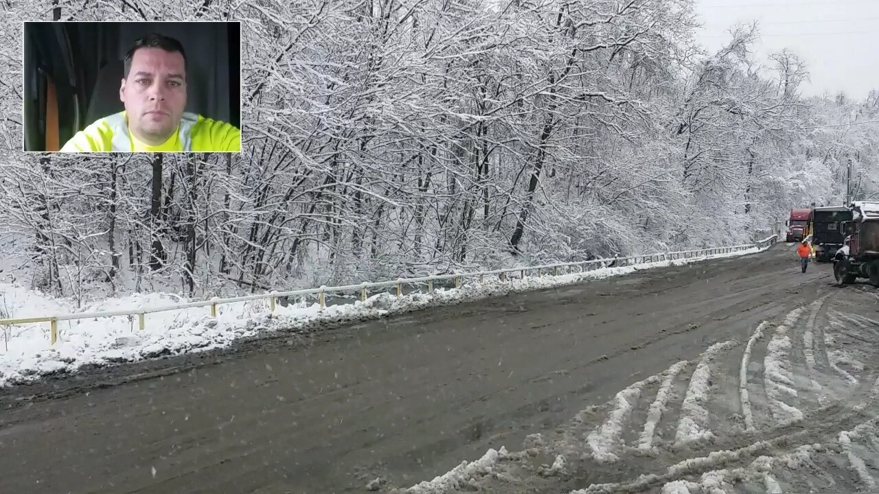 Pennsylvania - driving & loading my truck in a winter wonder land