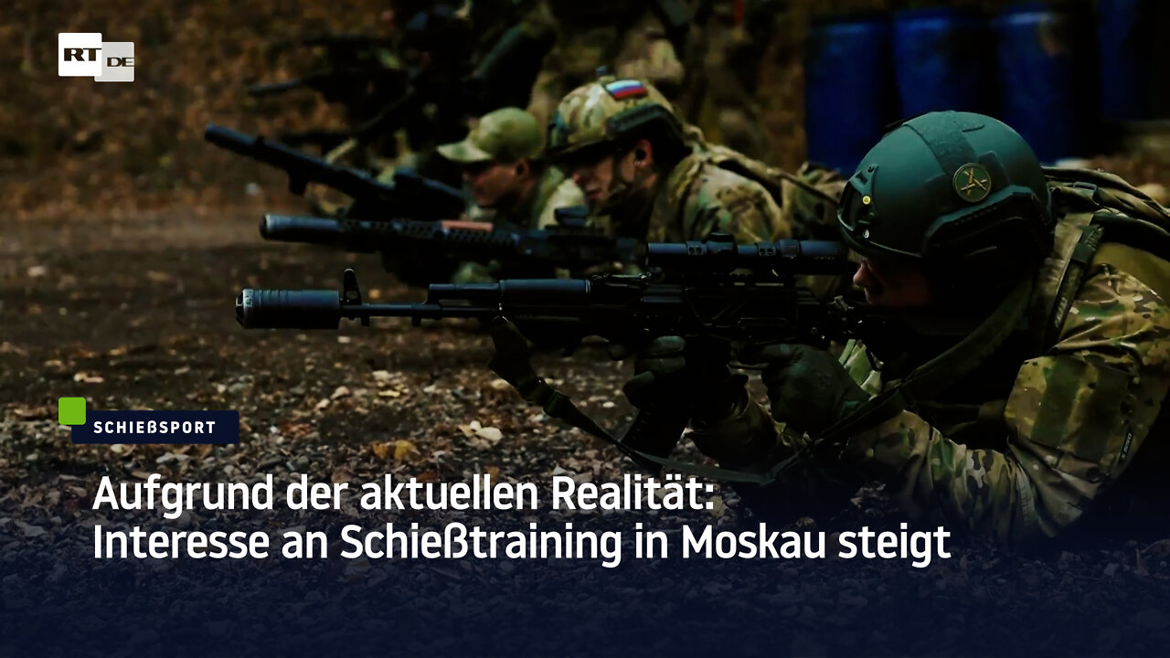Aufgrund der aktuellen Realität: Interesse an Schießtraining in Moskau steigt