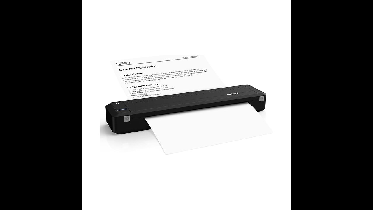 Tech Gadgets No : 209 🛍️Product: Thermal Transfer Portable Printer