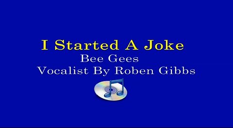 Bee Gees - I Started A Joke (Lyrics)