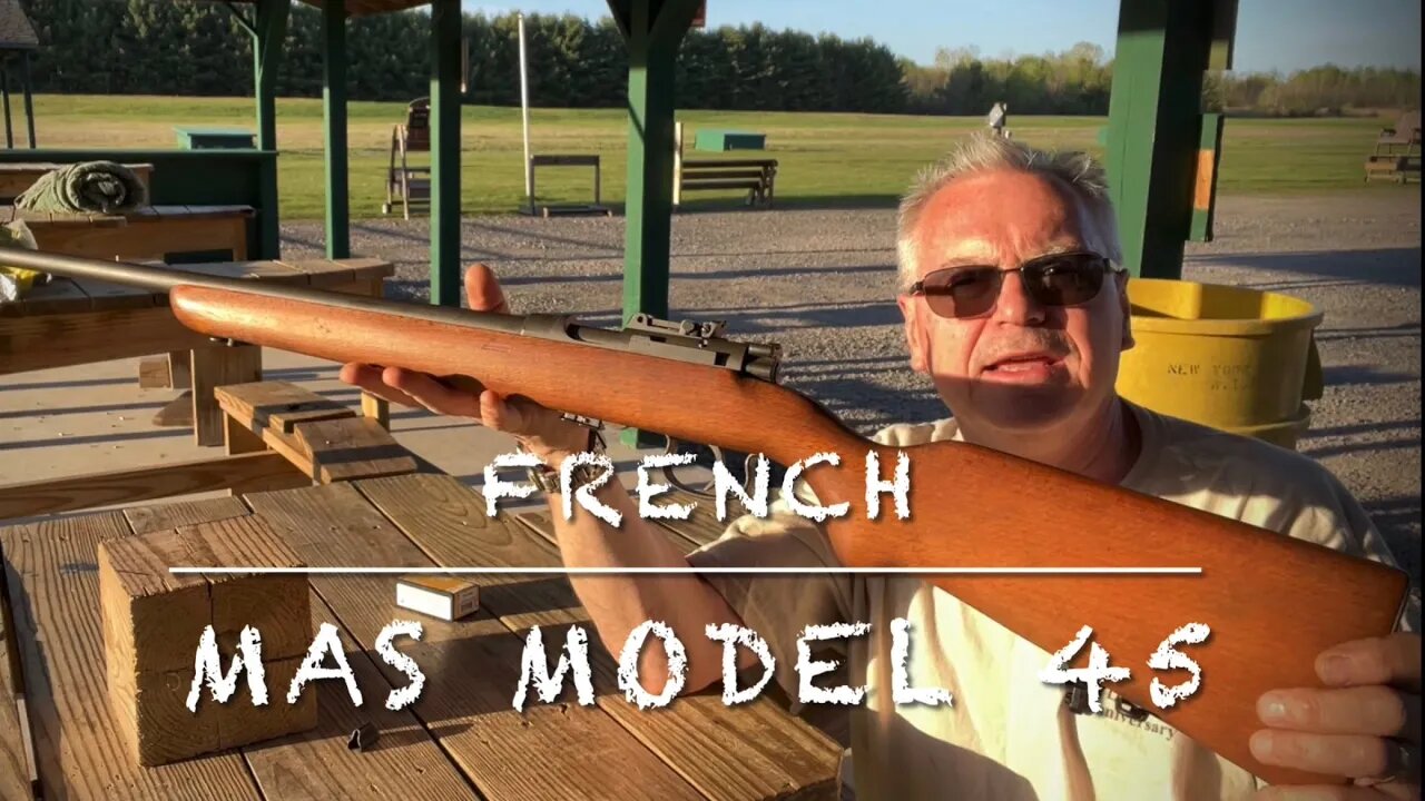 MAS model 45 French 22lr military trainer patterned after the Mauser KKW