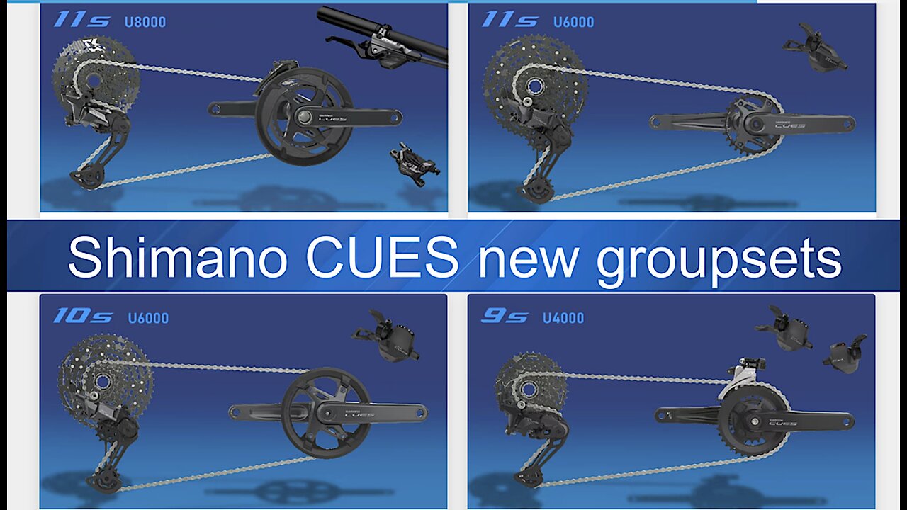 Shimano CUES, New groupsets, is this a good idea?