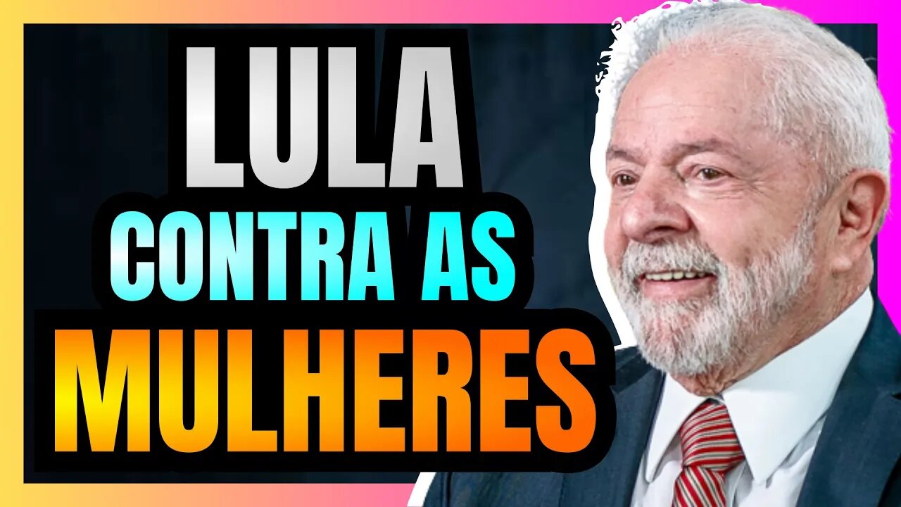 Governo LULA gasta menos com MULHERES que governo BOLSONARO