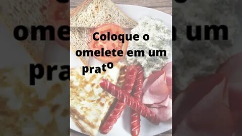 Como Fazer Omelete de Frango #Shorts|Receita da Sogra