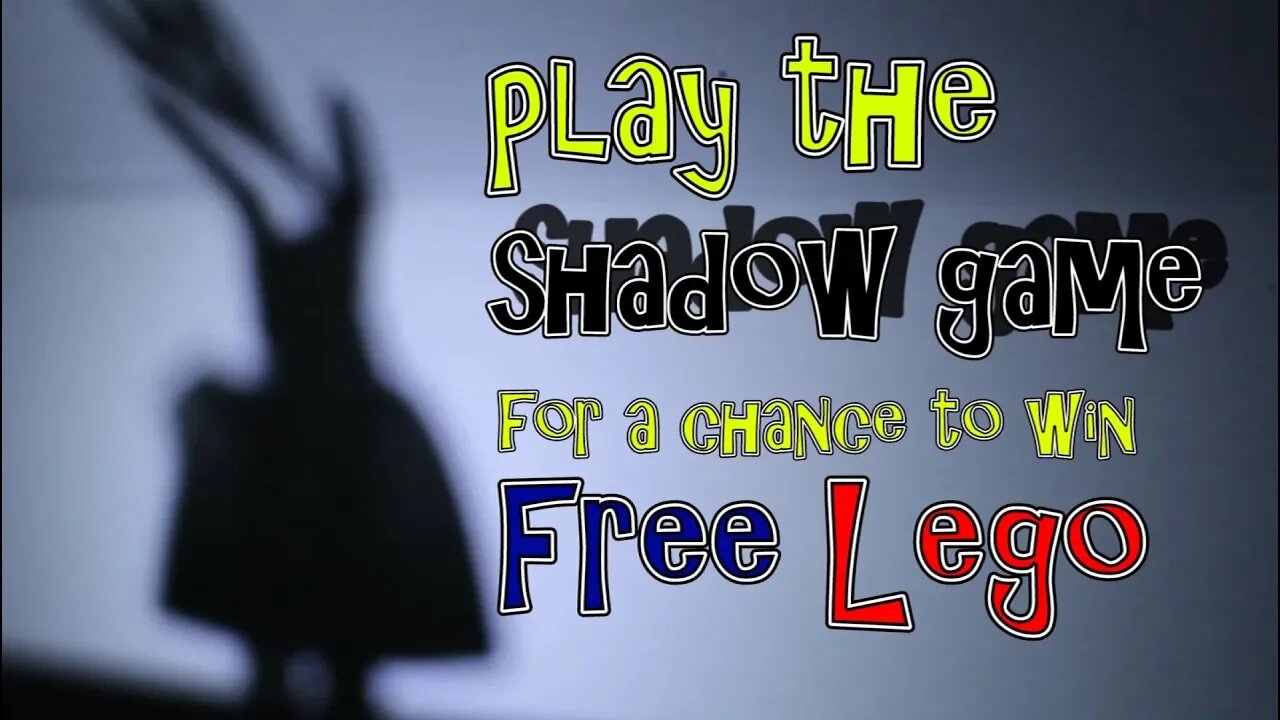 Win free Lego in our fun 'Shadow Game'!