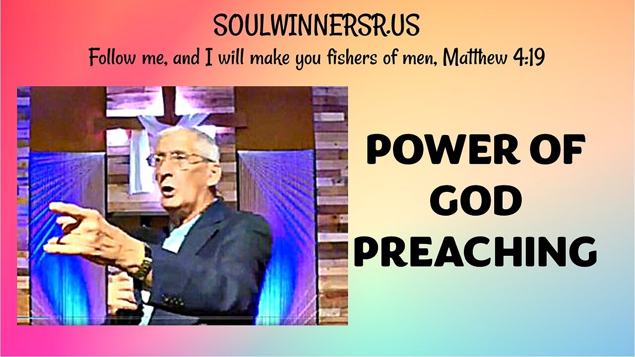 POWER OF GOD PREACHING