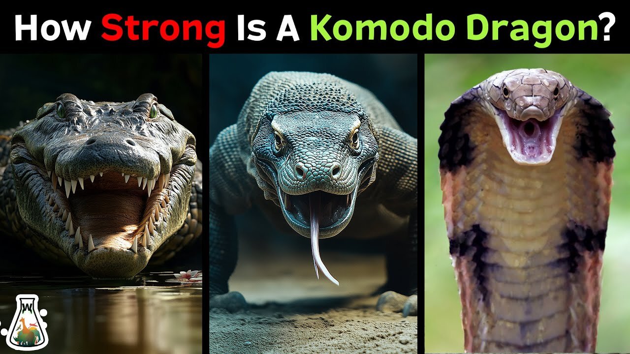 How Strong is a Komodo Dragon Compared to Other Reptiles?