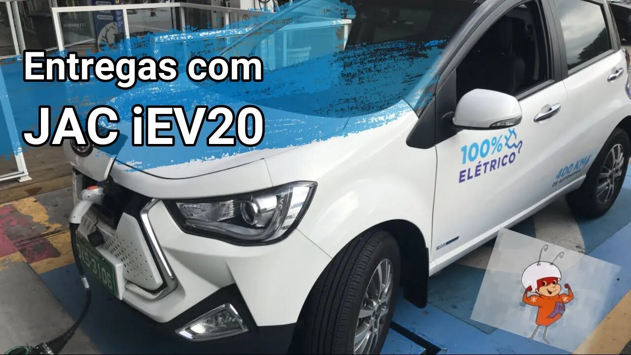 Entregas com JAC iEV20