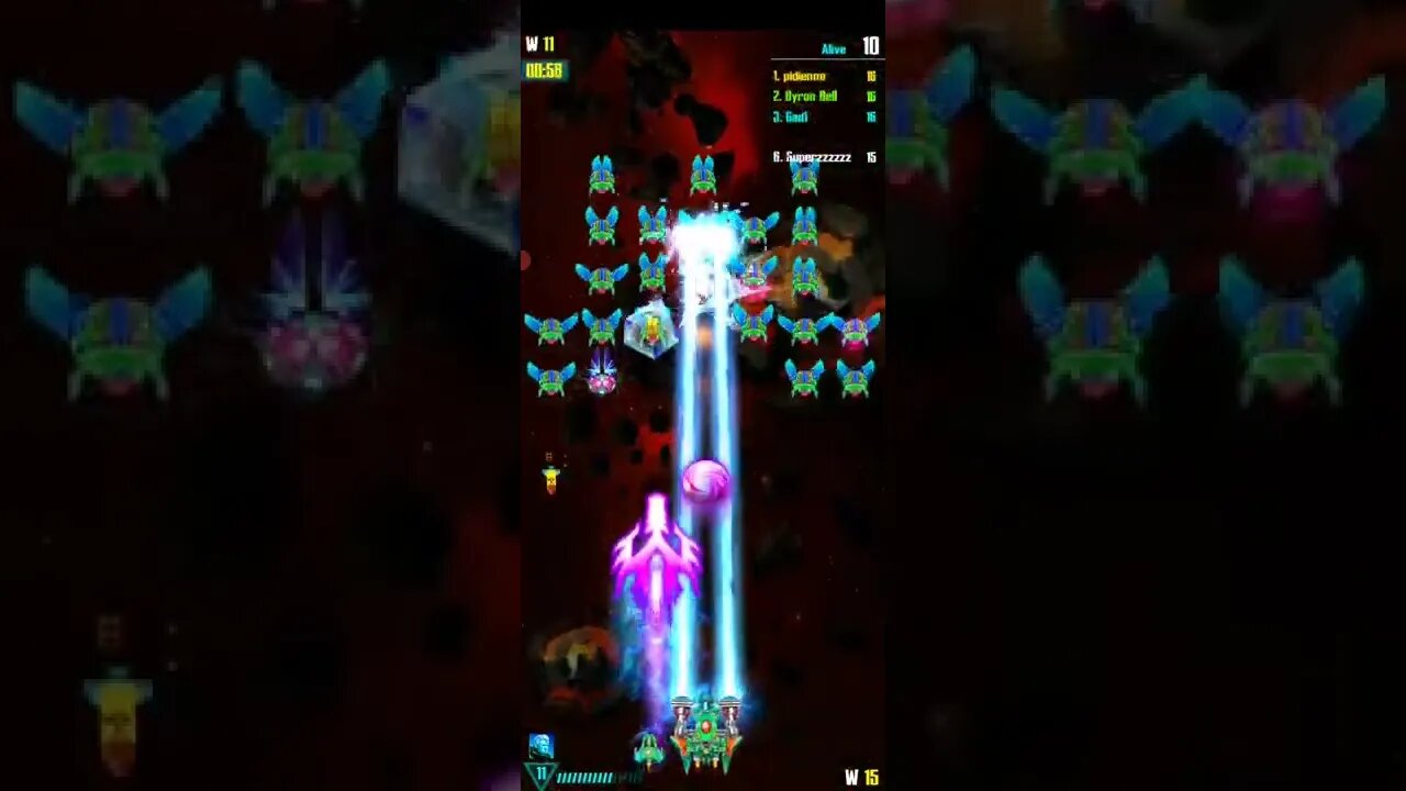 GALAXY ATTACK ALIEN SHOOTER - PVP SURVIVAL 1 VS 30 (22 April 2022) - 2nd try