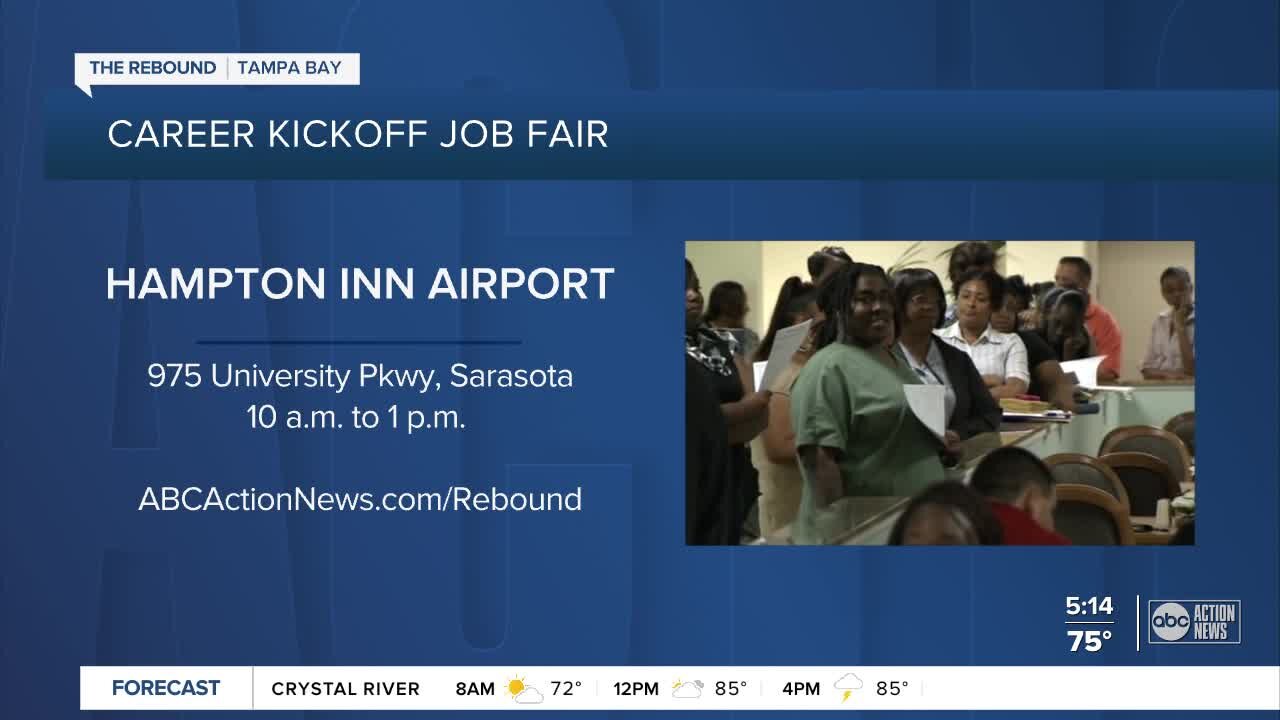 Hundreds of jobs available at the Sarasota JobLink job fair on Wednesday, September 15