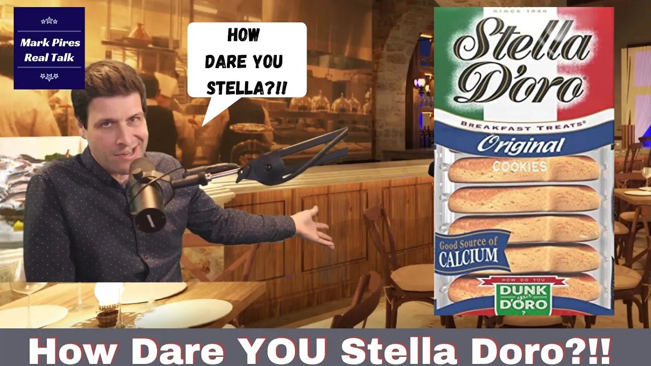 How Dare You Stella Doro?!! Dick Facce Strikes Again..