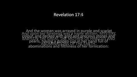 Revelation Chapter 17