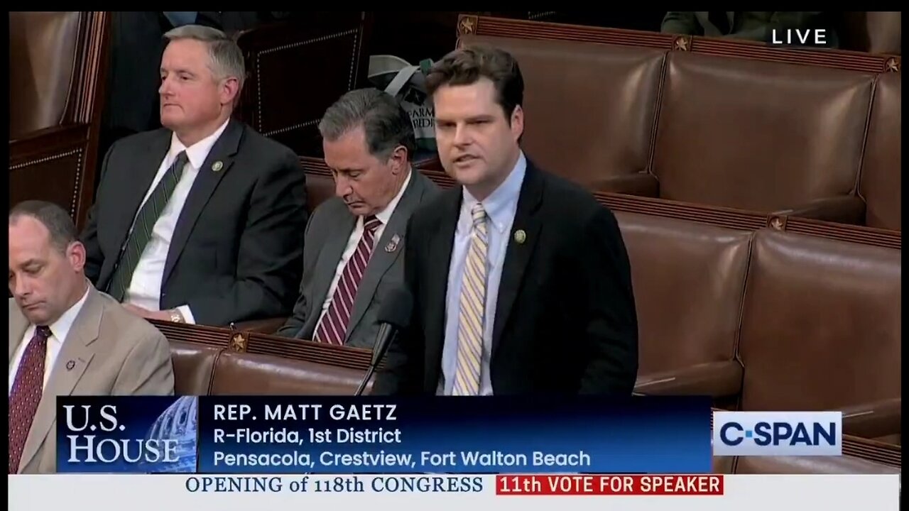 Matt Gaetz: Trump Will Make The House Of Representatives Great Again