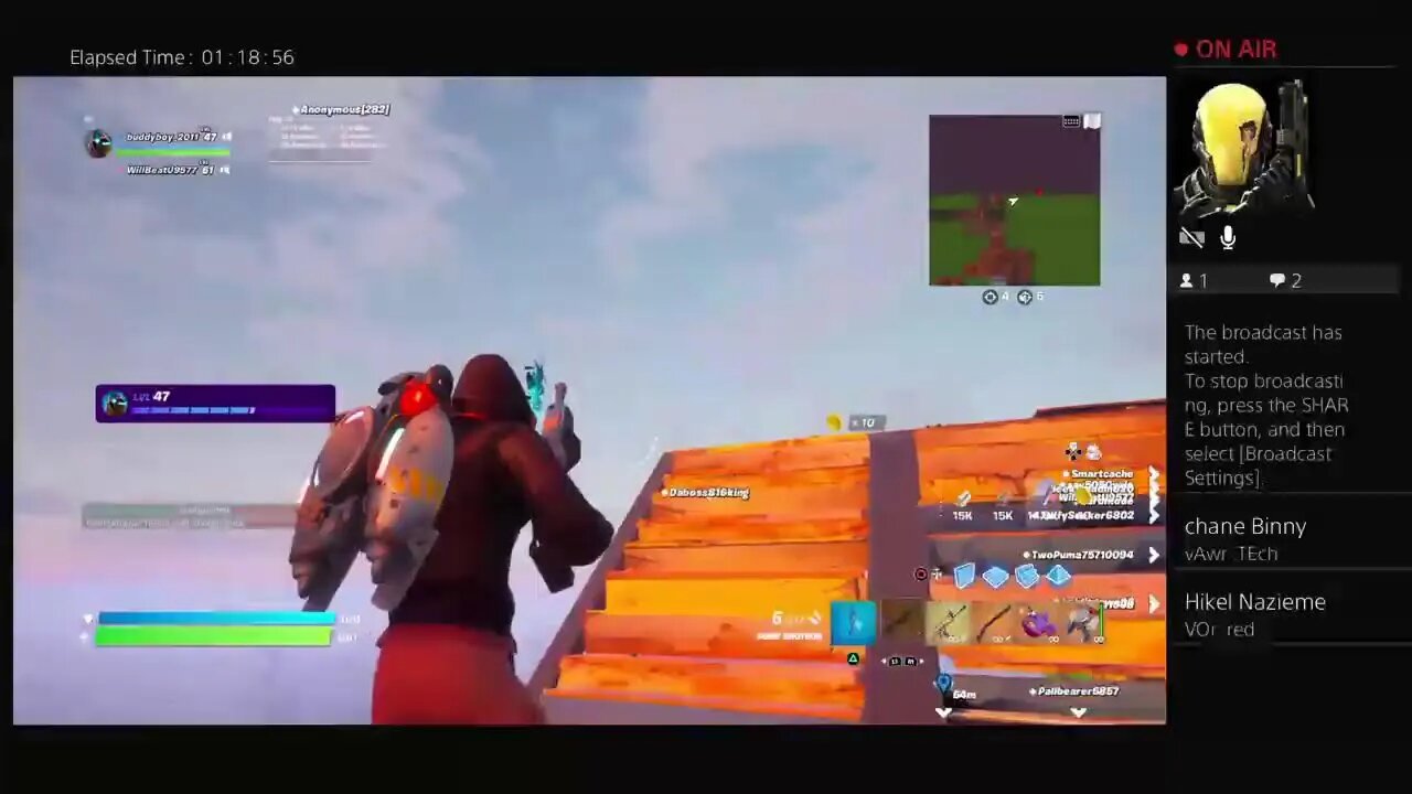 Playing fortnite till 5:50 o,clock with Max