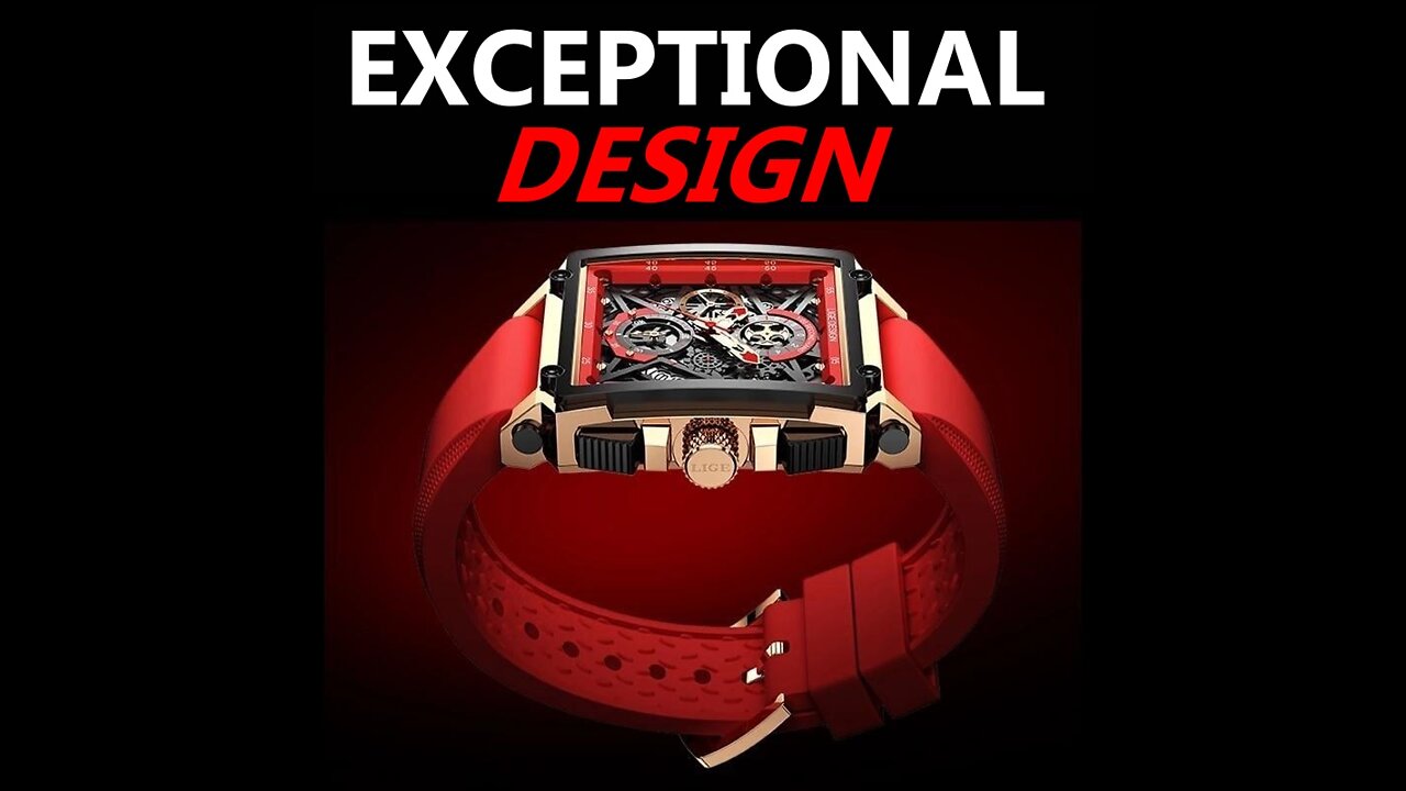 Red Flame Watch⌚ | FREE SHIPPING WORLDWIDE🌍