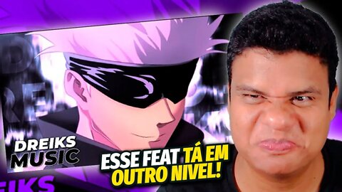 O MELHOR FEAT! Satoru Gojo (Jujutsu Kaisen) O Meu Olhar | DREIKS | React Anime Pro