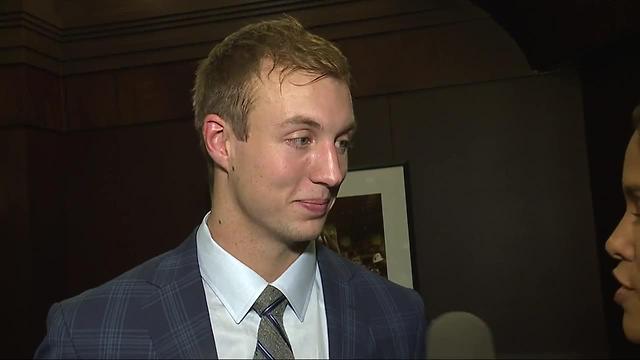 Talking Pistons draft pick Luke Kennard on the 7 Sports Cave