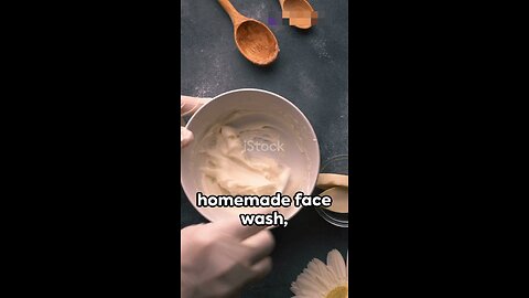 Homemade face wash