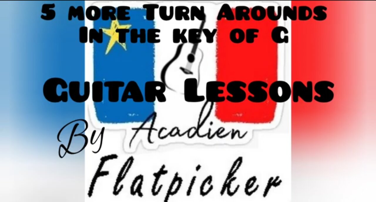 Guitar Lesson - 5 more Turn Arounds in the key of G