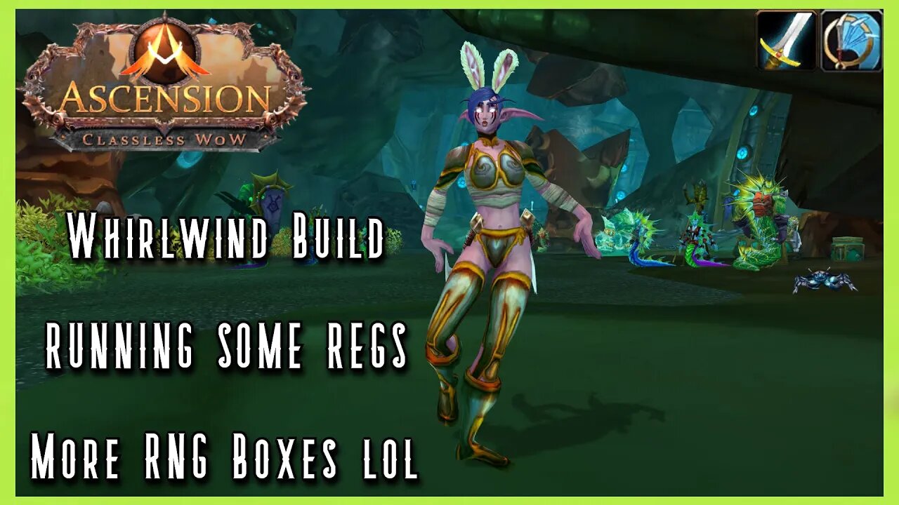 WoW TBC Ascension PvE: WHOLE LOTTA REGS (Whirlwind Build) Level 70 PvE - Classless WoW