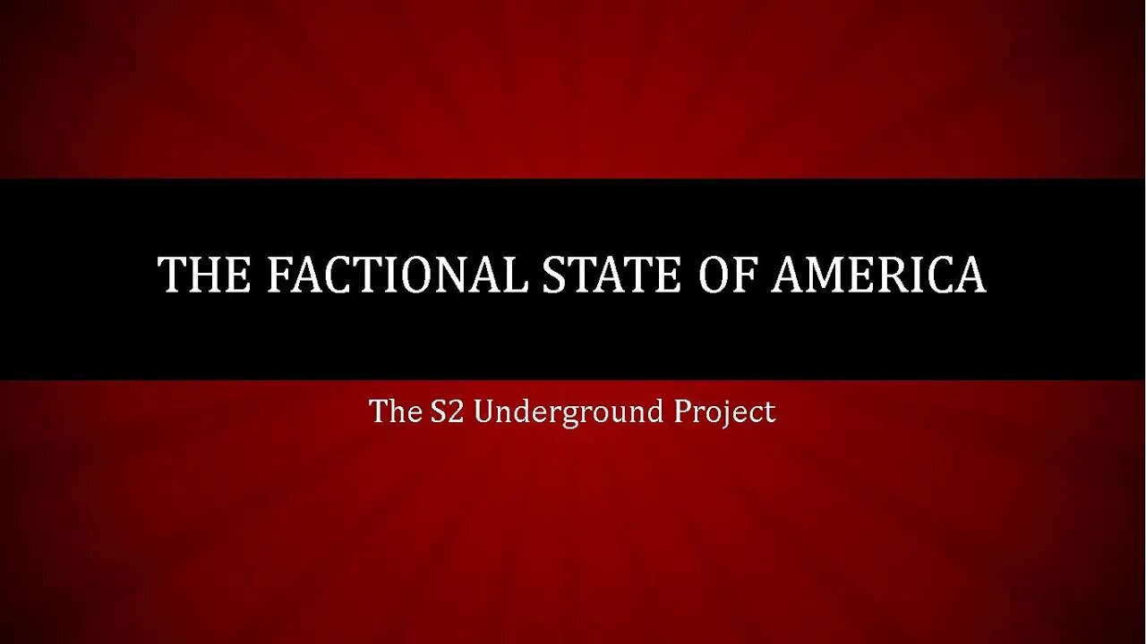 The Factional State of America