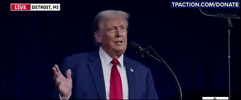 President Donald Trump Speaks at "The People's Convention" in Detroit, MI 6/15/24