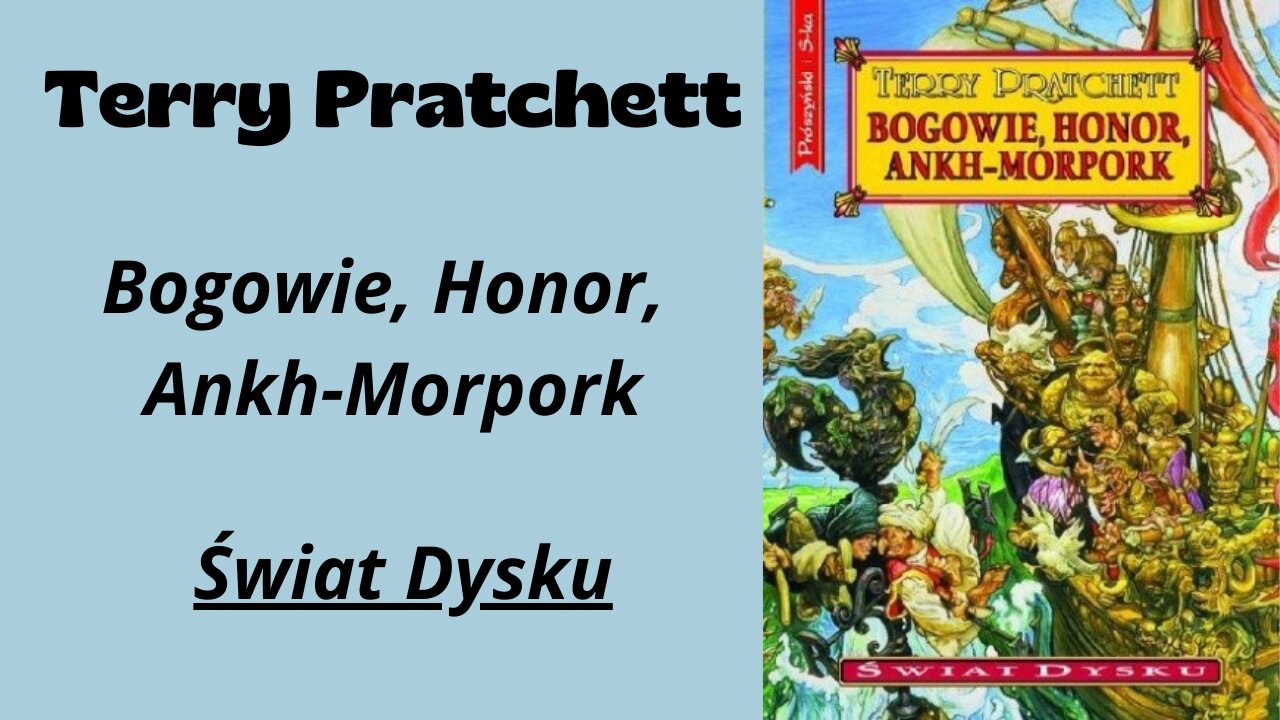 Terry Pratchett Świat Dysku Tom 21 Bogowie, honor, Ankh-Morpork