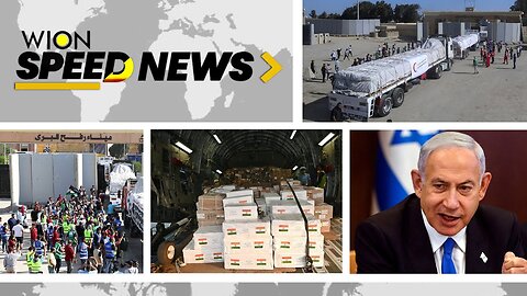 Israel-Palestine war: India send aid to Gaza | Humanitarian Crisis in Gaza | WION Speed News