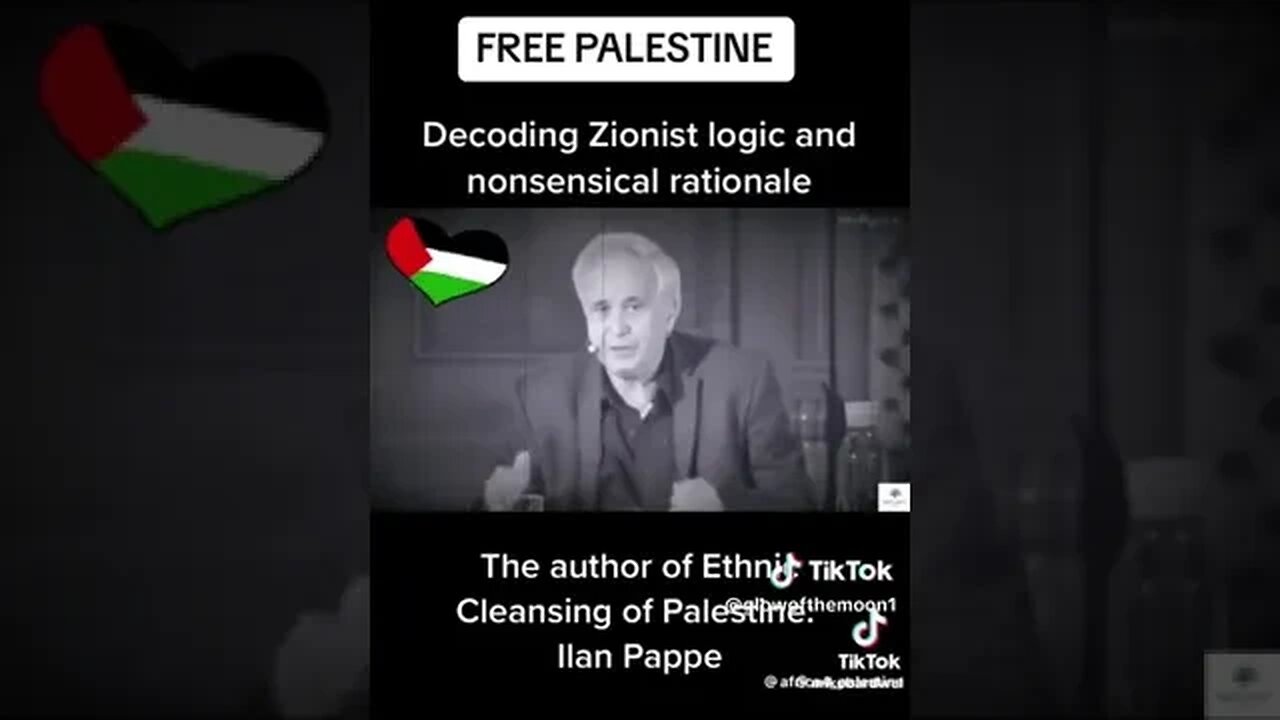 The Author Of #EthnicCleansing #Palestine Provides Insight #politics