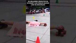 VEJA A HABILIDADE DESSA MENINA