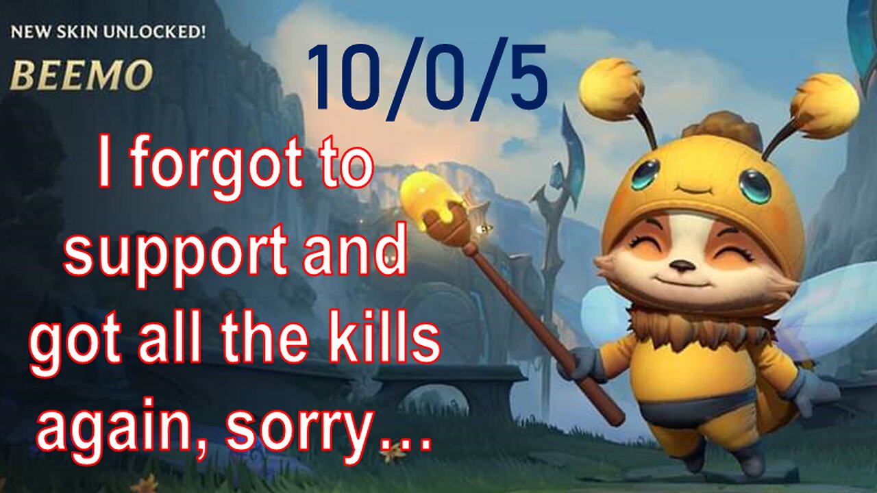 Am I the support or the main character? # LOL - Teemo Gameplay - PVP