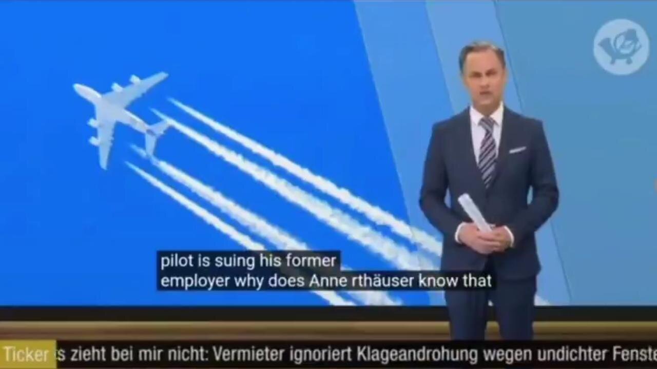 🔥GERMAN PILOT Fired for REFUSING to Release CHEMTRAILS from Airplane!!