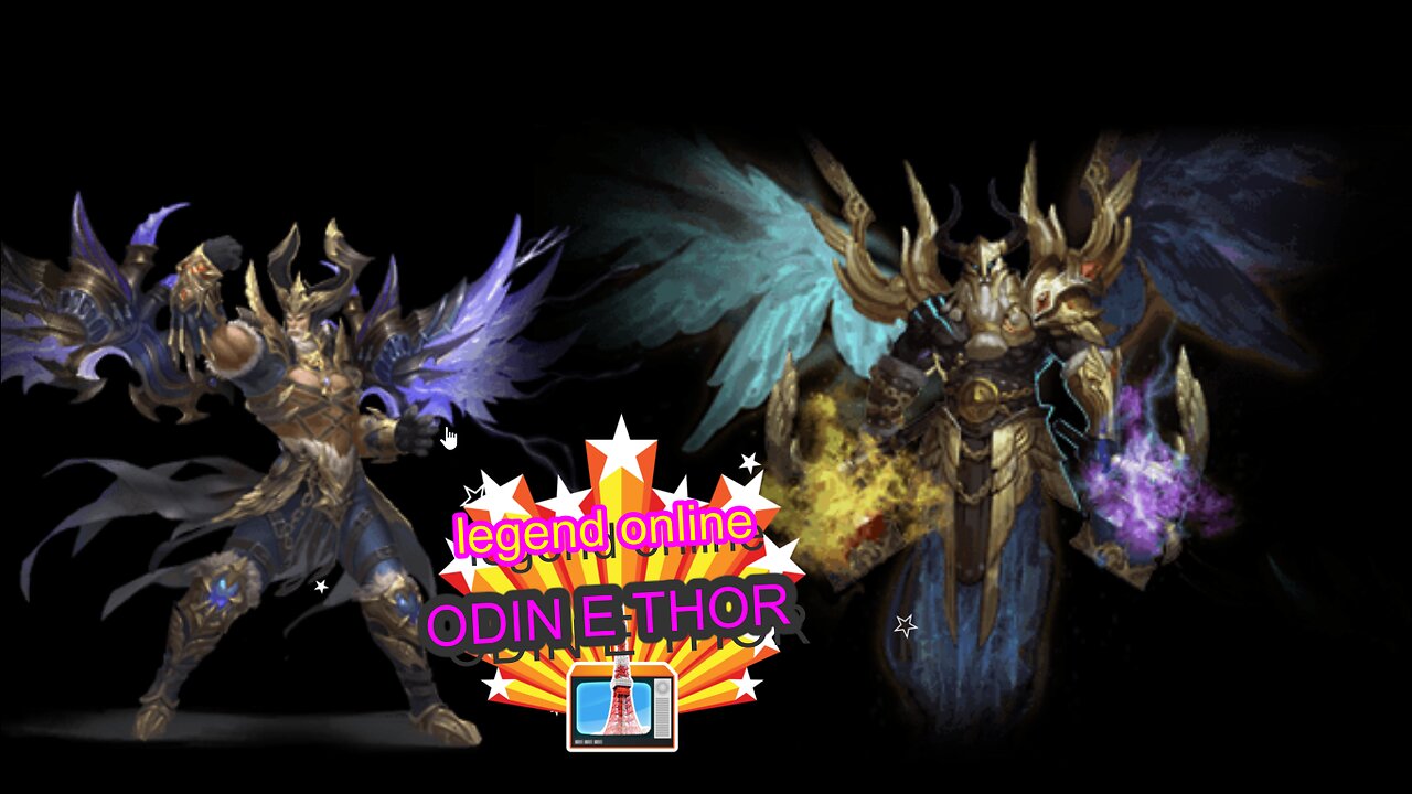 Odin e Thor no legend online