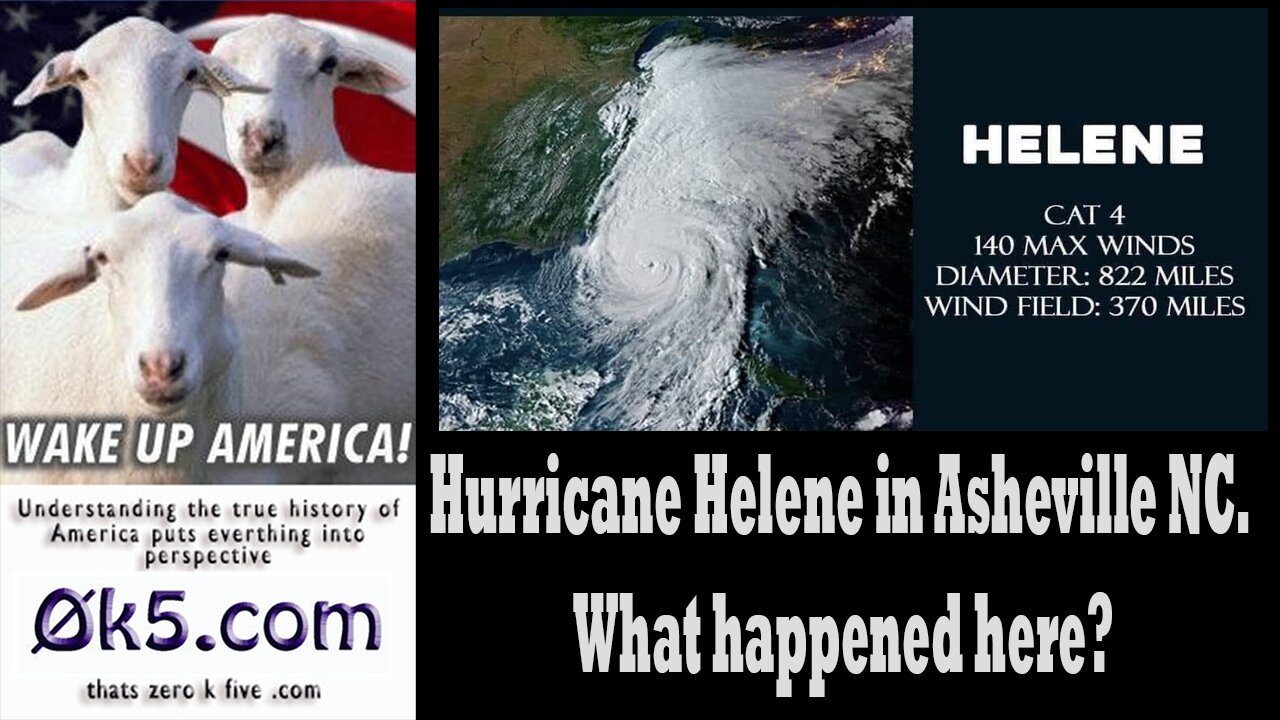 Hurricane Helene in Asheville NC. What happened here?