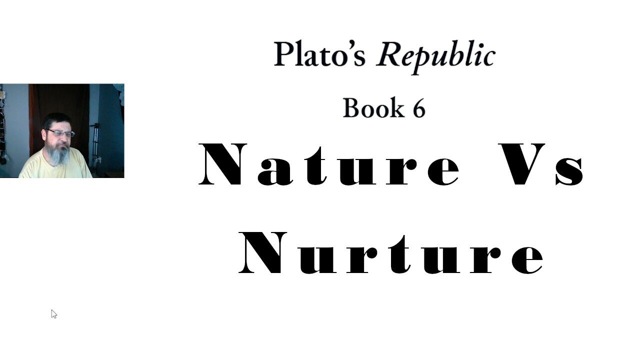 PittCast: Nature Vs Nurture (Plato's Republic Bk. 6 pt. 1)