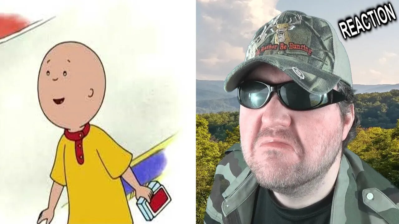 Caillou Eats His Grandma REACTION!!! (BBT)
