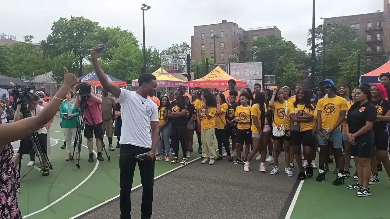 The Anti-Gun Violence Youth Rally Safe Summer and Safe Street 2023 Nostrand Playground 7/7/23