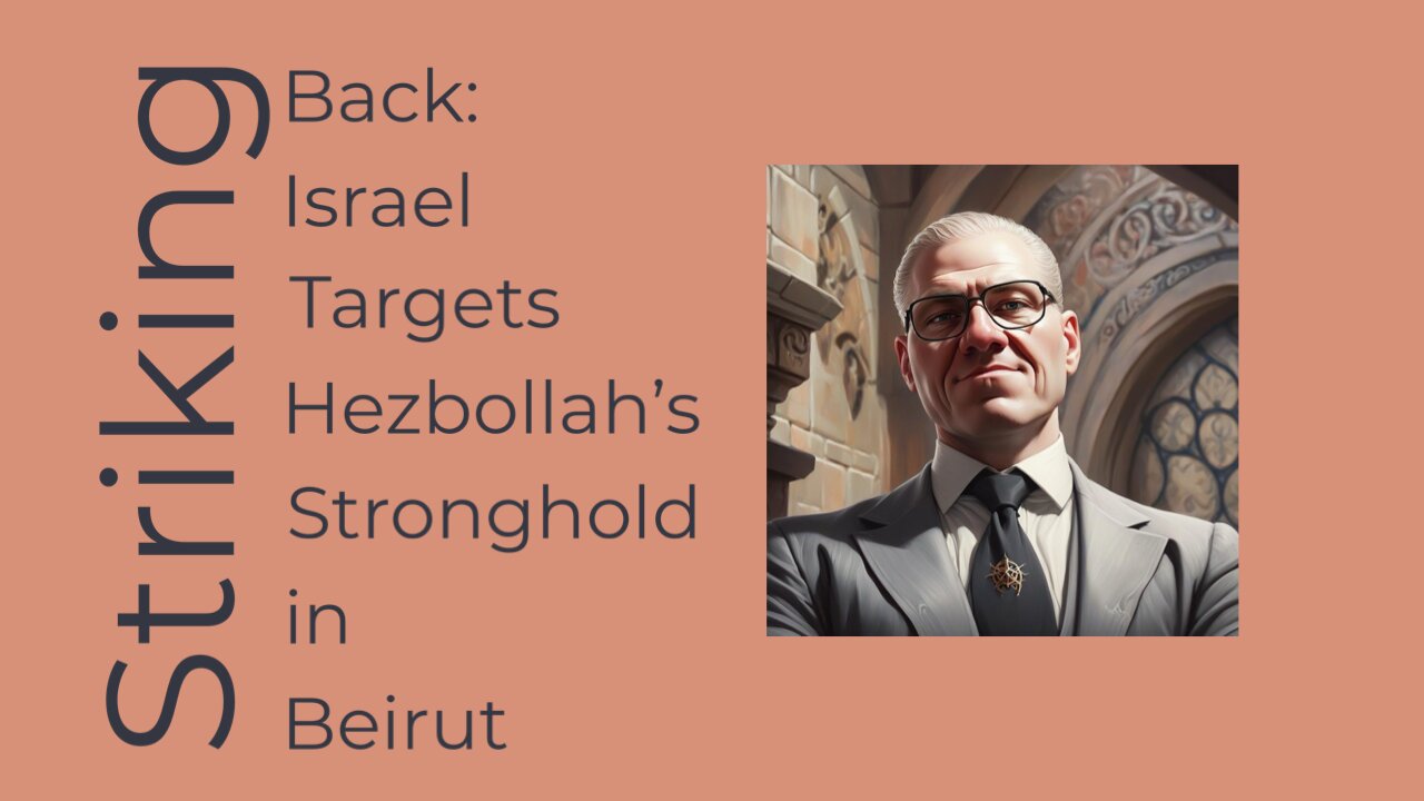 Striking Back: Israel Targets Hezbollah Strongholds