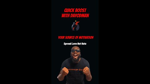 Spread Love Not Hate #dayodman #love #nohate #eeyayyahh #motivation
