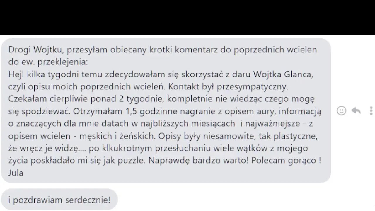 WIECZÓR Z JASNOWIDZEM. JASNOWIDZ WOJCIECH GLANC ZAPRASZA.