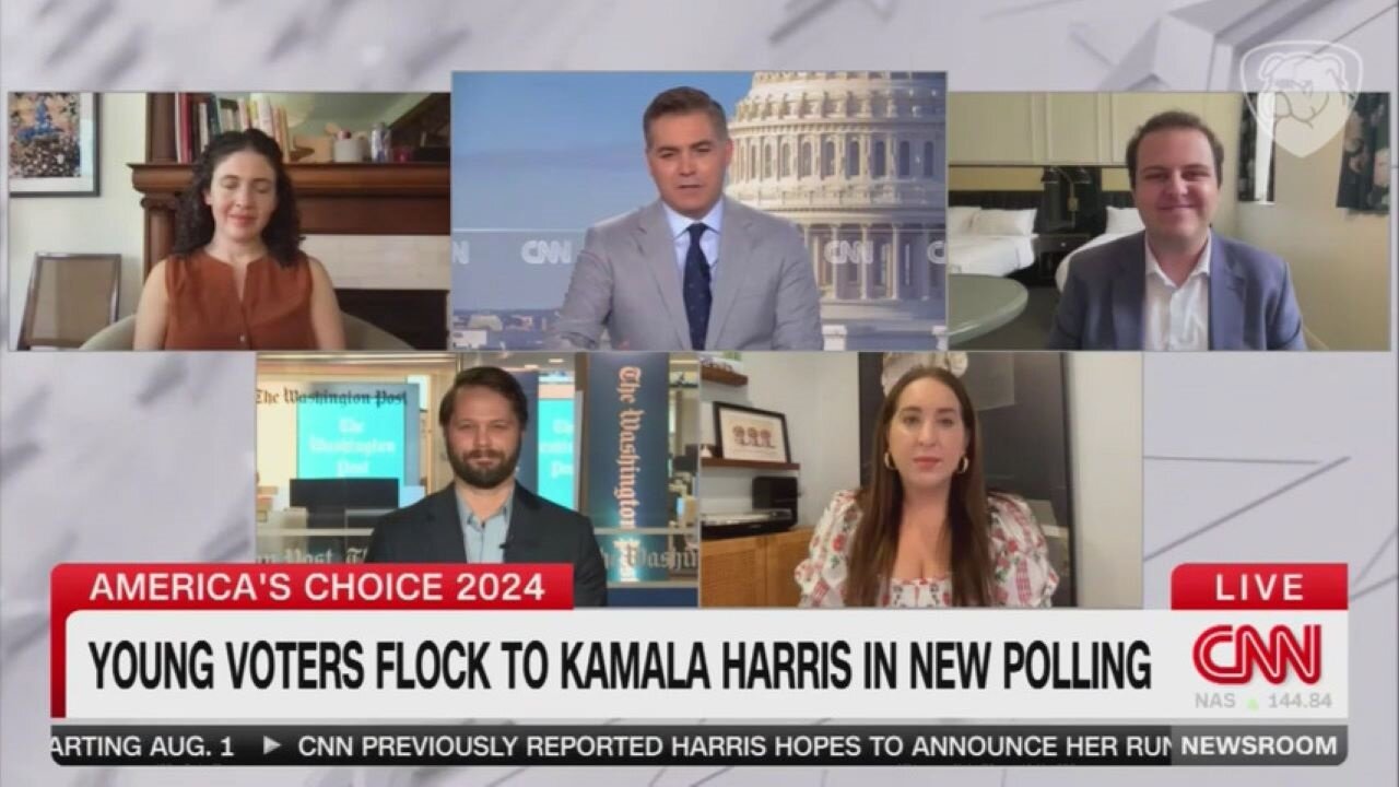 CNN Desperately Tries To Hype Harris As 'Cool Aunt'