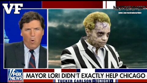 Tucker Carlson: L'armée QAnon est venue chercher Lori Lightfoot. (FR)