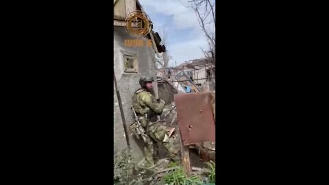 Chechen special forces figured out another Bandera hideout in Mariupol, and cleared the area