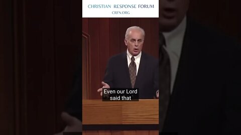 John MacArthur - The need for forgiveness #shorts