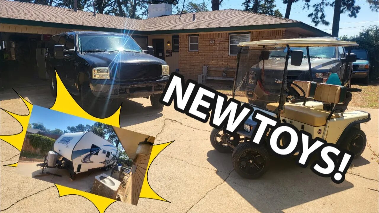 We got some new toys!