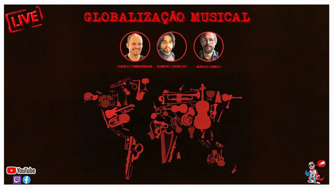 Globolização da Música | um papo musical com Charles Zimmerman | Romero Carvalho e Márcio Grings