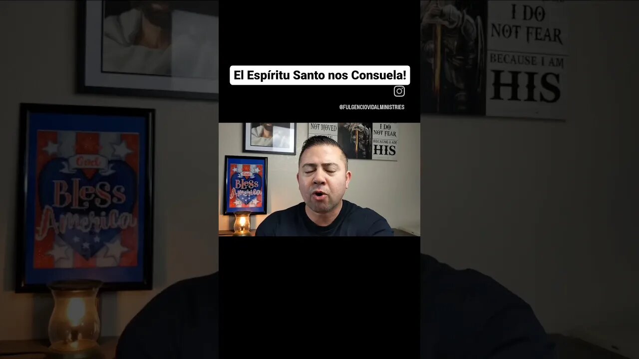 El Espíritu Santo nos Consuela!