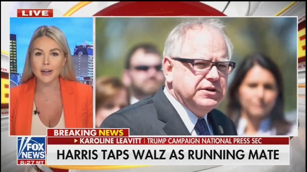 Trump Press Secretary Breaks Down Tim Walz's Radical Record