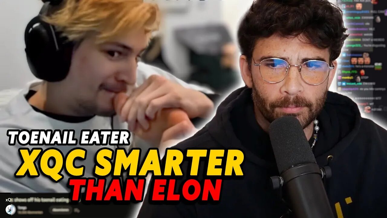 XQC Probably Smarter than Elon Musk | Hasan reacts to his Elon Take