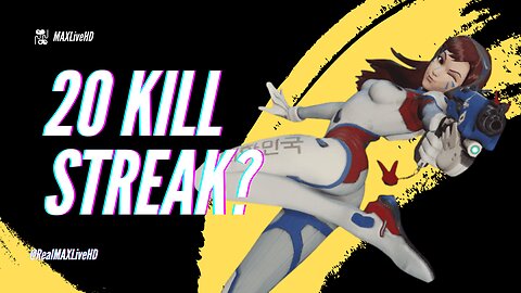 INSANE 20-Kill Streak? D.Va OWNS Overwatch 2!